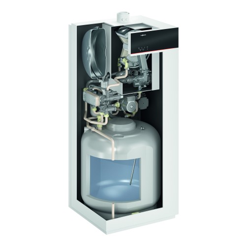 Gas condensation boiler Viessmann Vitodens 111-F B1TF with built-in 100l water tank, 32kW